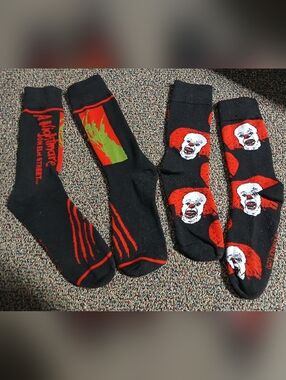 Horror-Themed Novelty  Socks